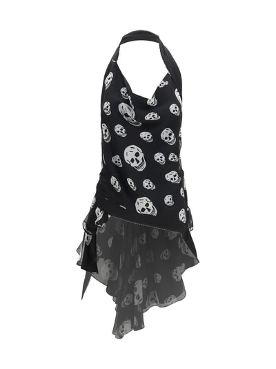 halter silk top
