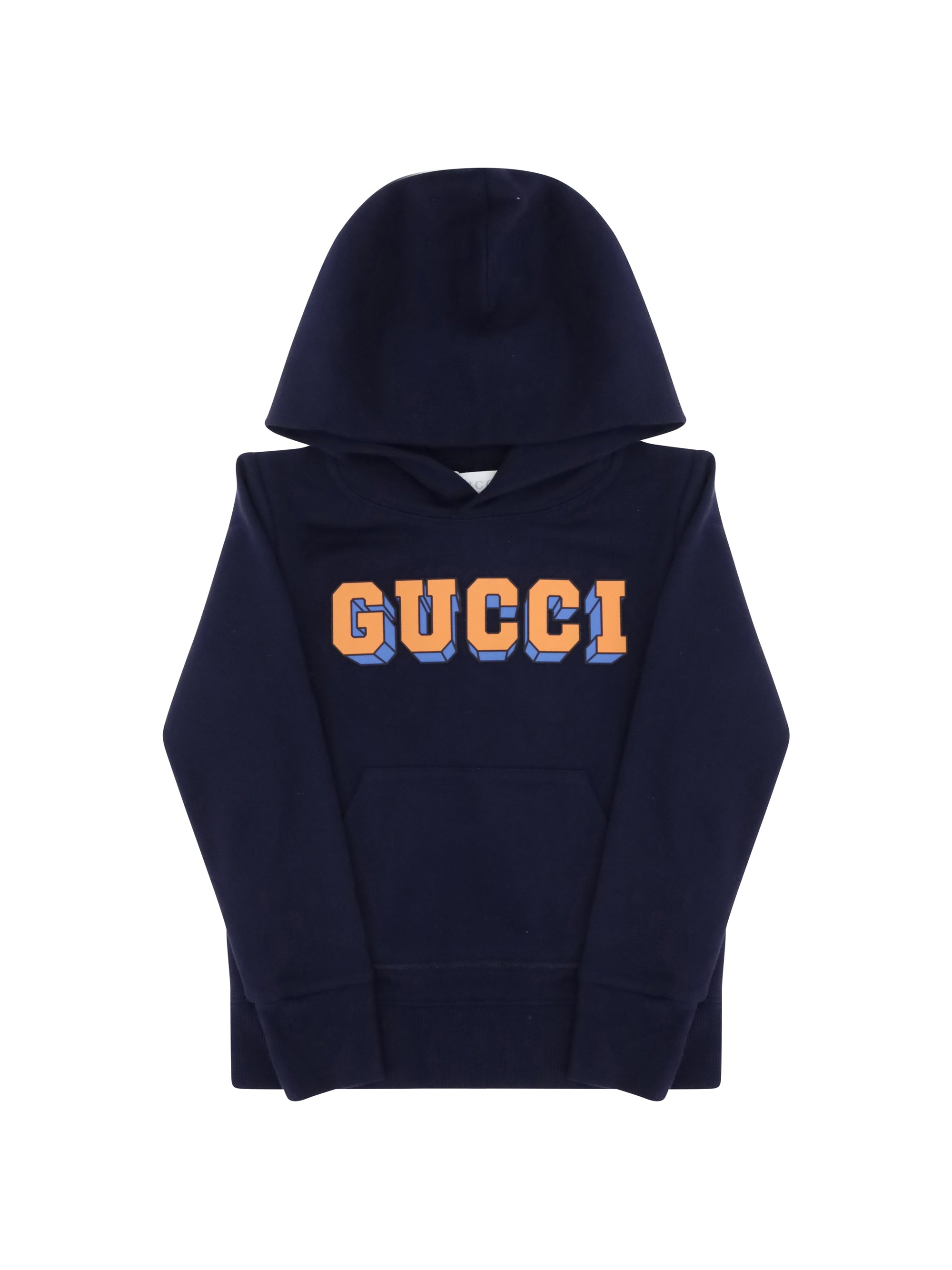 GUCCI 10Y long-sleeve hooded sweatshirt