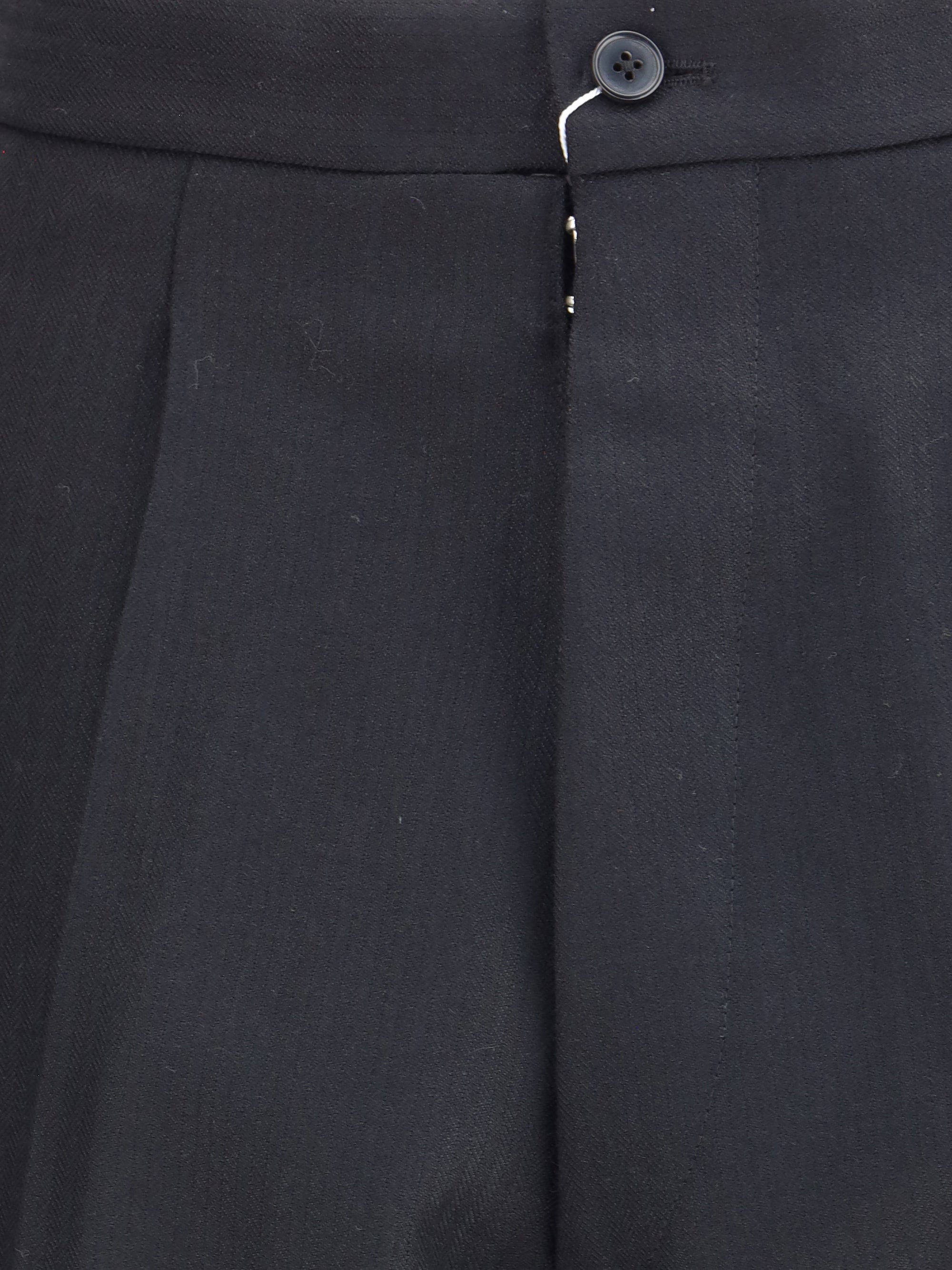 MARGIELA 40 wool pleated pants