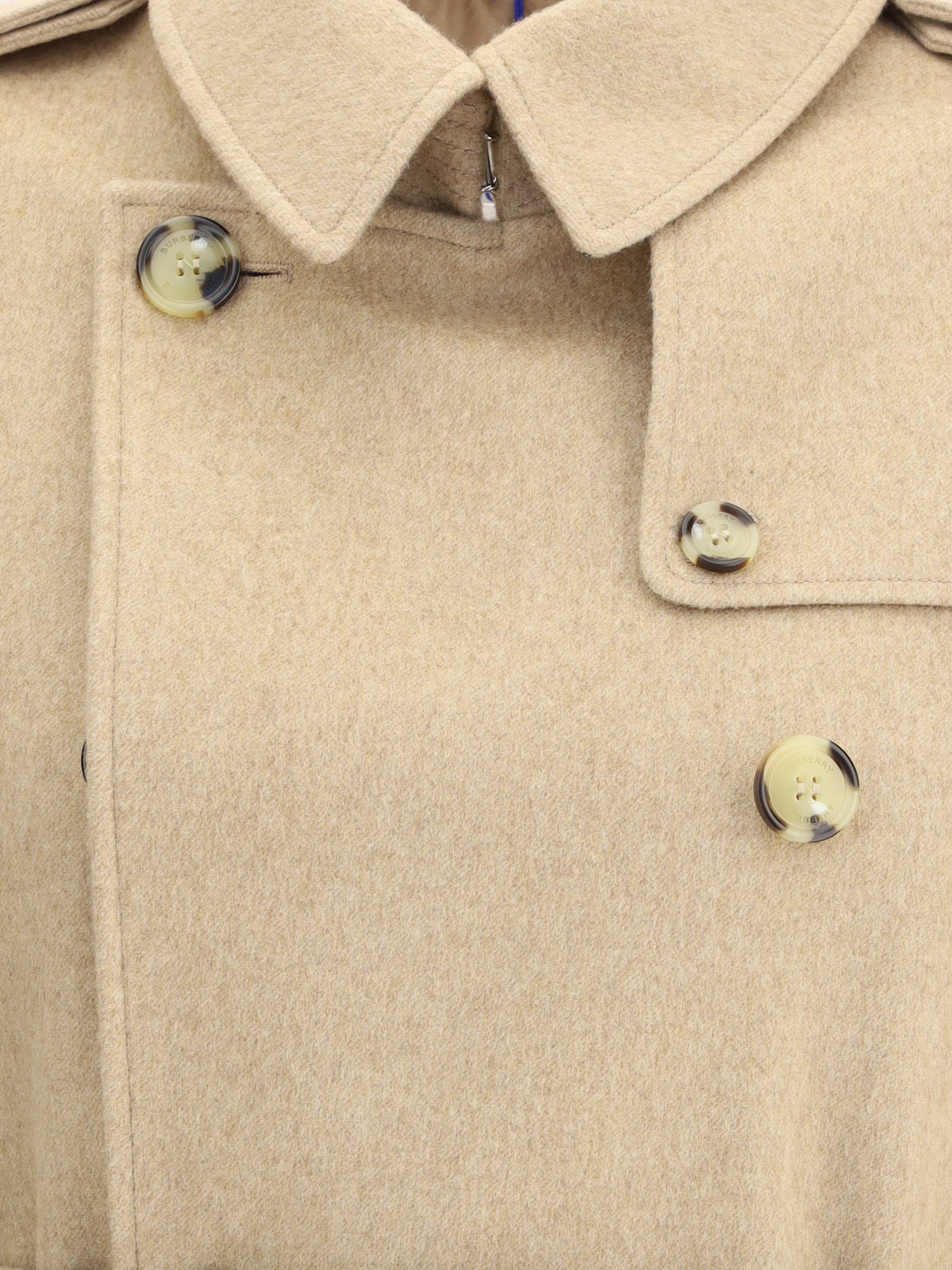 BURBERRY 10 kensington midi cashmere coat