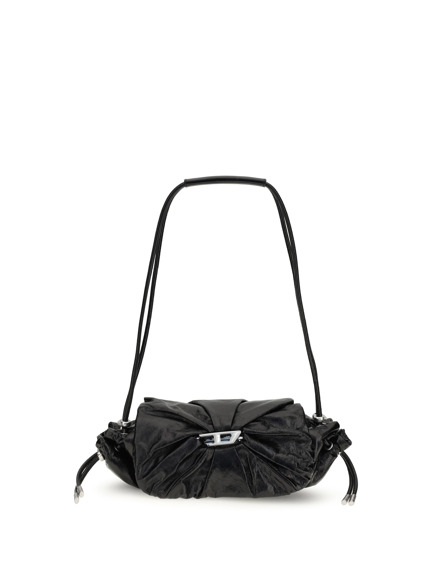 DIESEL OS scrunch-d shoulder bag