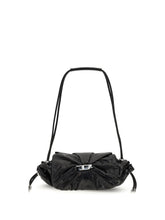 DIESEL OS scrunch-d shoulder bag