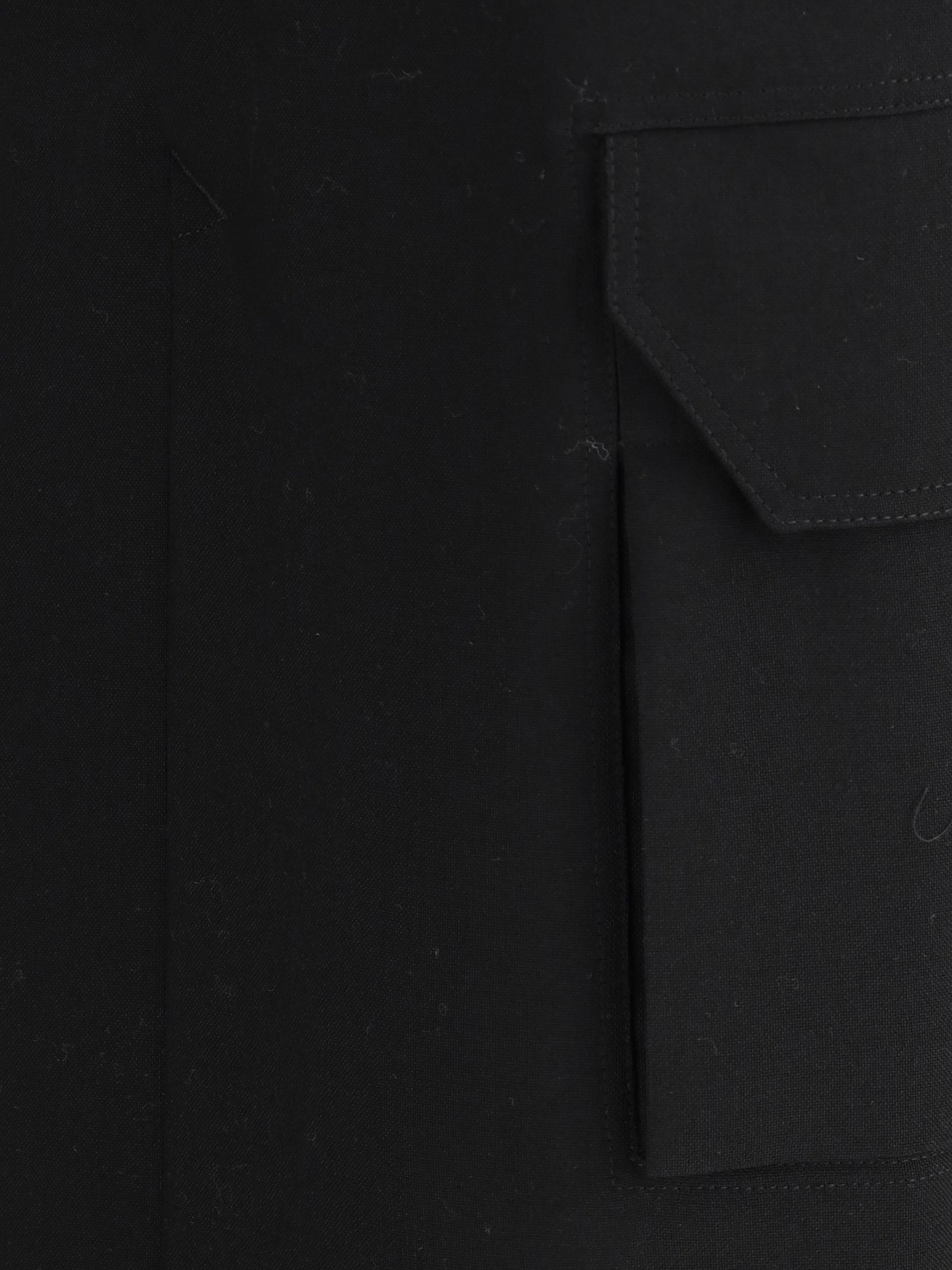 RICK OWENS 40 cargo midi skirt