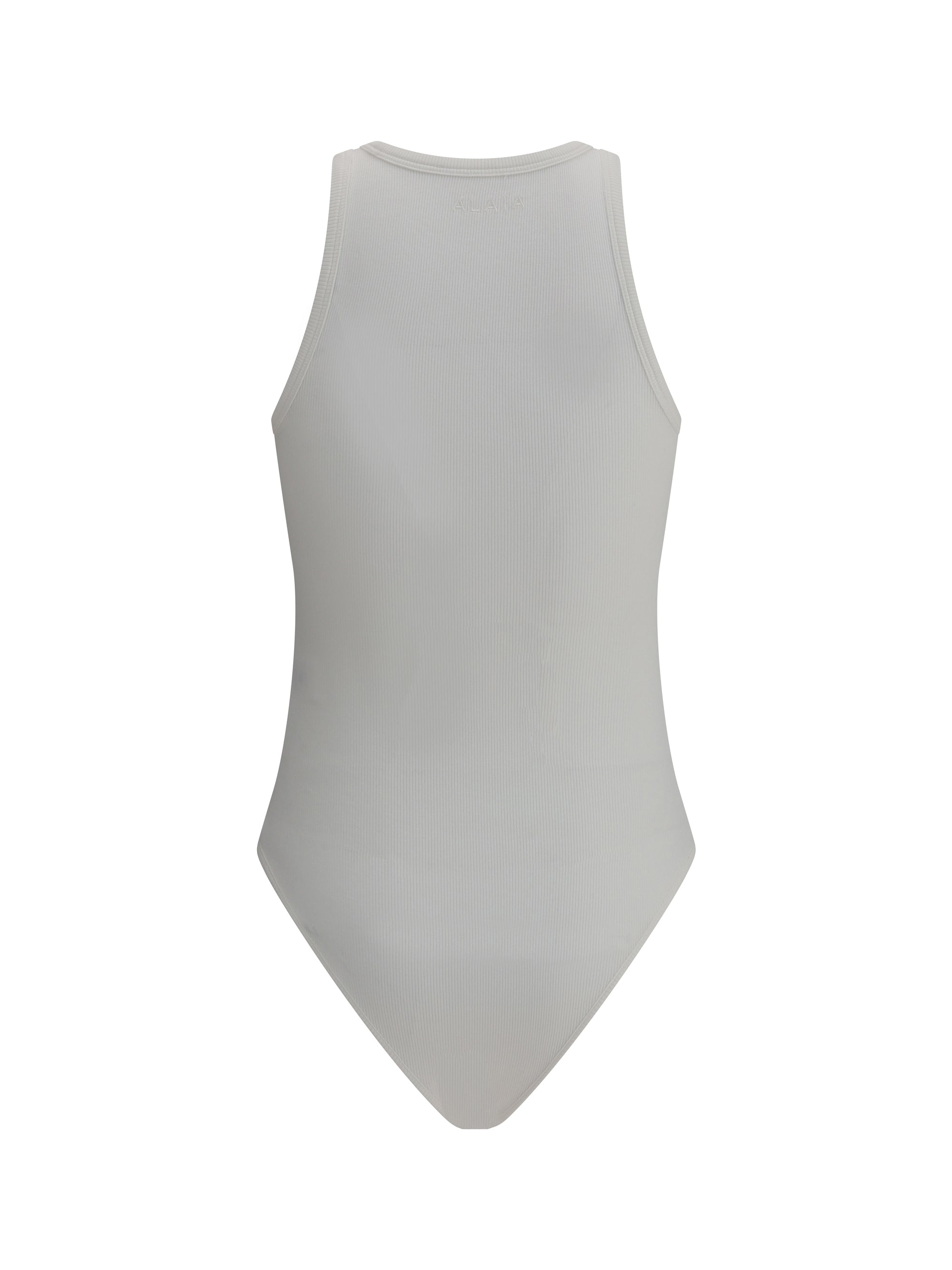 ALAIA 38 halter ribbed bodysuit