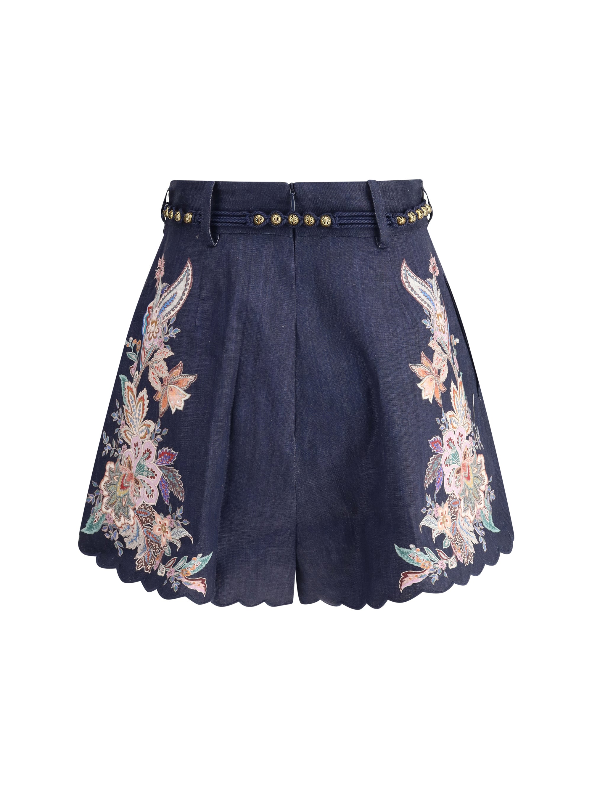 ZIMMERMANN 2 rhiannon tuck shorts