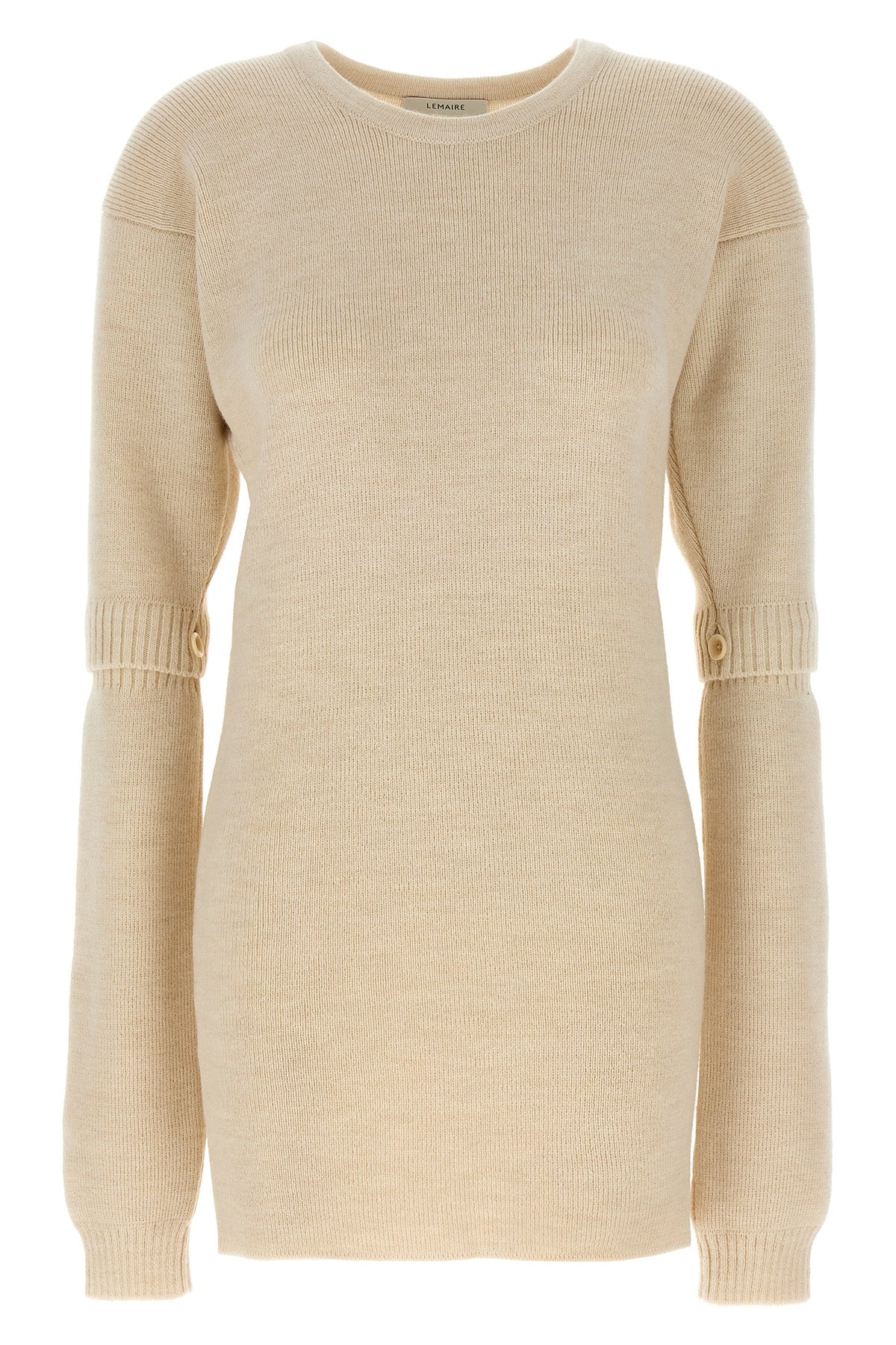 sandro knitted midi dress with straps Sandro Long knitted midi dress main image 1