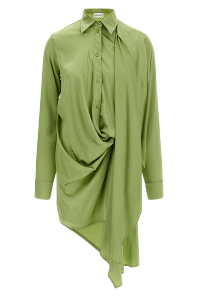 isadora dress in slightly stretch satin satin