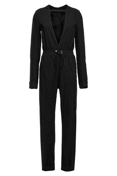 eclipse bodybag one-piece coated canvas bodysuit