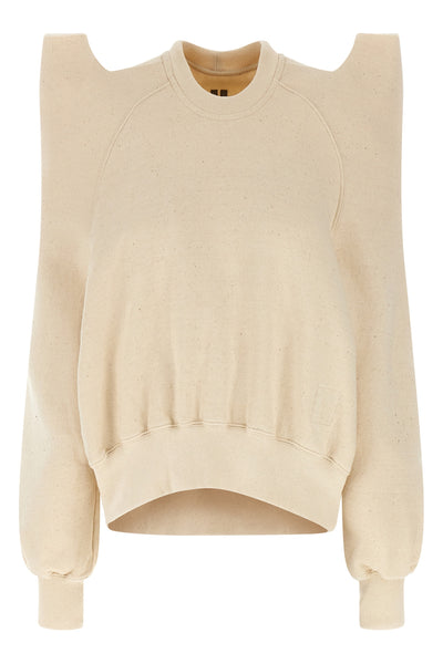 tecsweat sweatshirt in garment-dyed cotton jersey