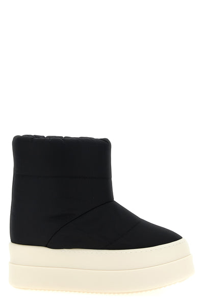 mega bumper low lunar nylon canvas ankle boots