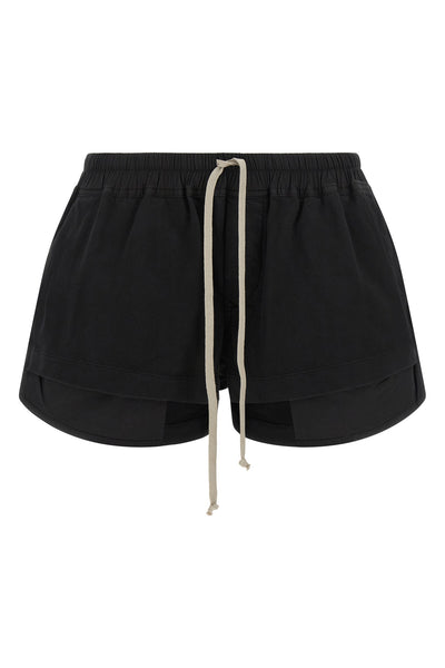 the drkshdw fog boxers shorts in compact cotton jersey define a short-cut silh