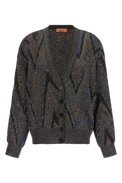the missoni cardigan defines the aesthetics of luxury knitwear through a soft si