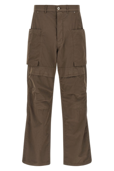 stefen cargo pants in light and crunchy cotton poplin fabric