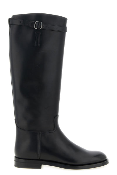 michelle g calf leather boots