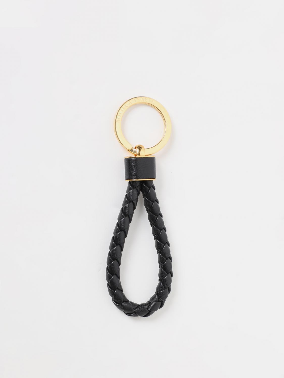BOTTEGA VENETA OS woven leather keychains