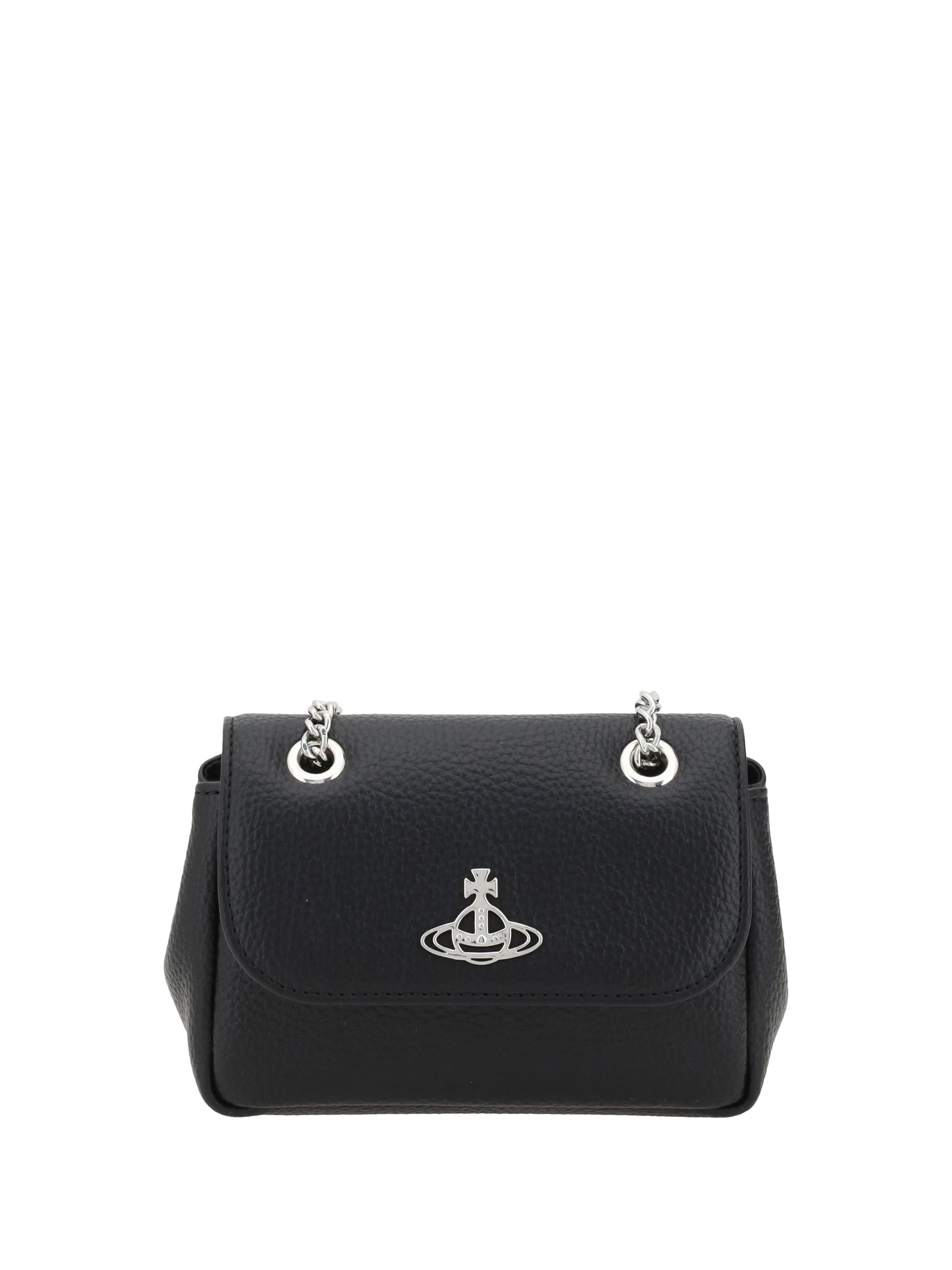 VIVIENNE WESTWOOD OS orb logo shoulder bag