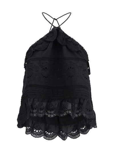 prisha ruffle top
