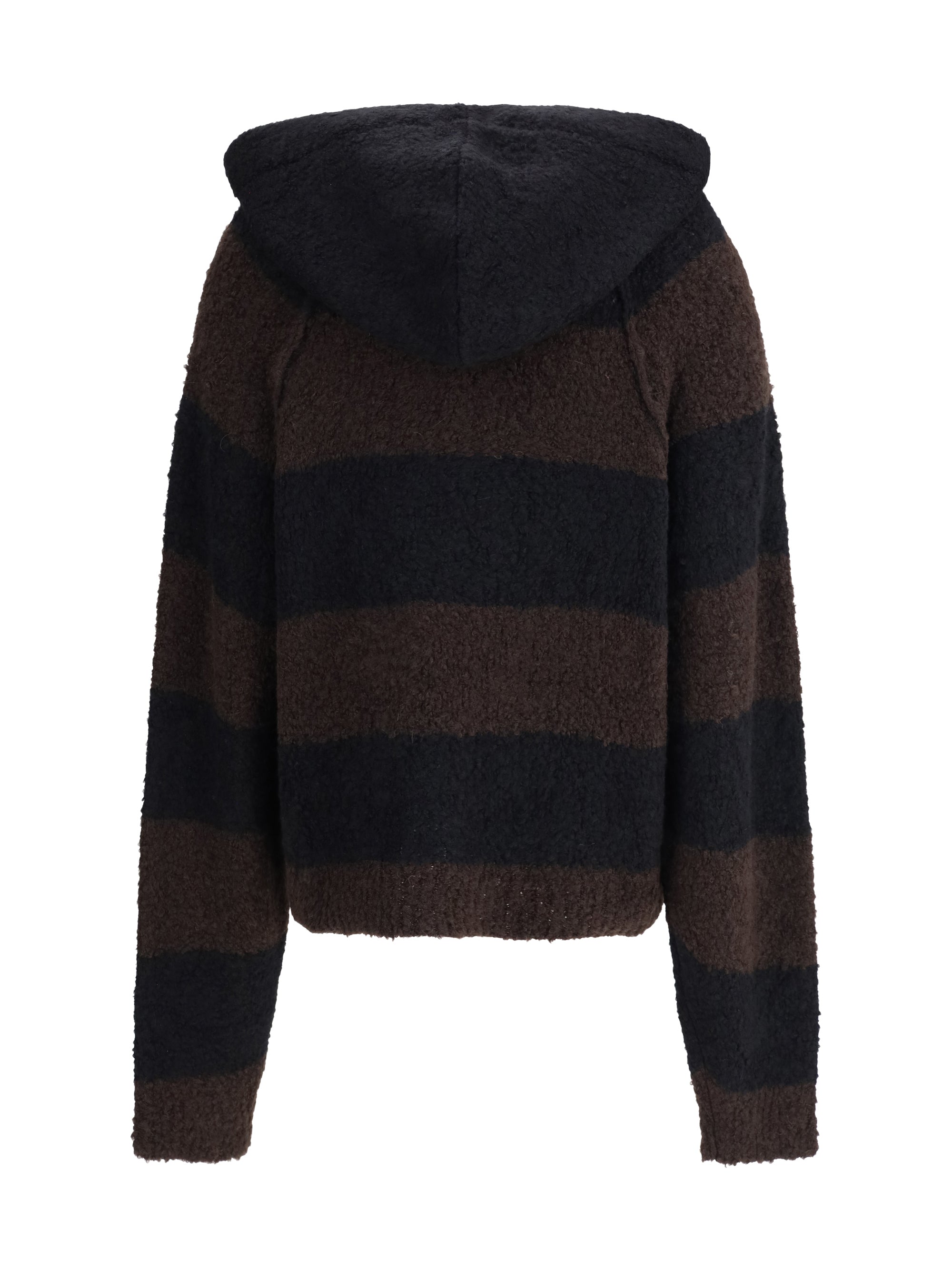PETAR PETROV S striped hooded sweater