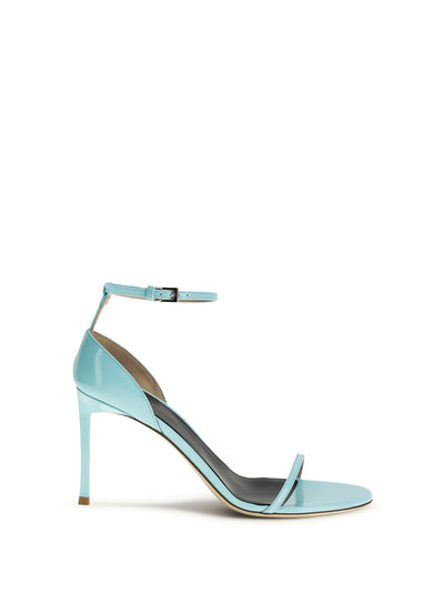 vertigo patent leather sandals