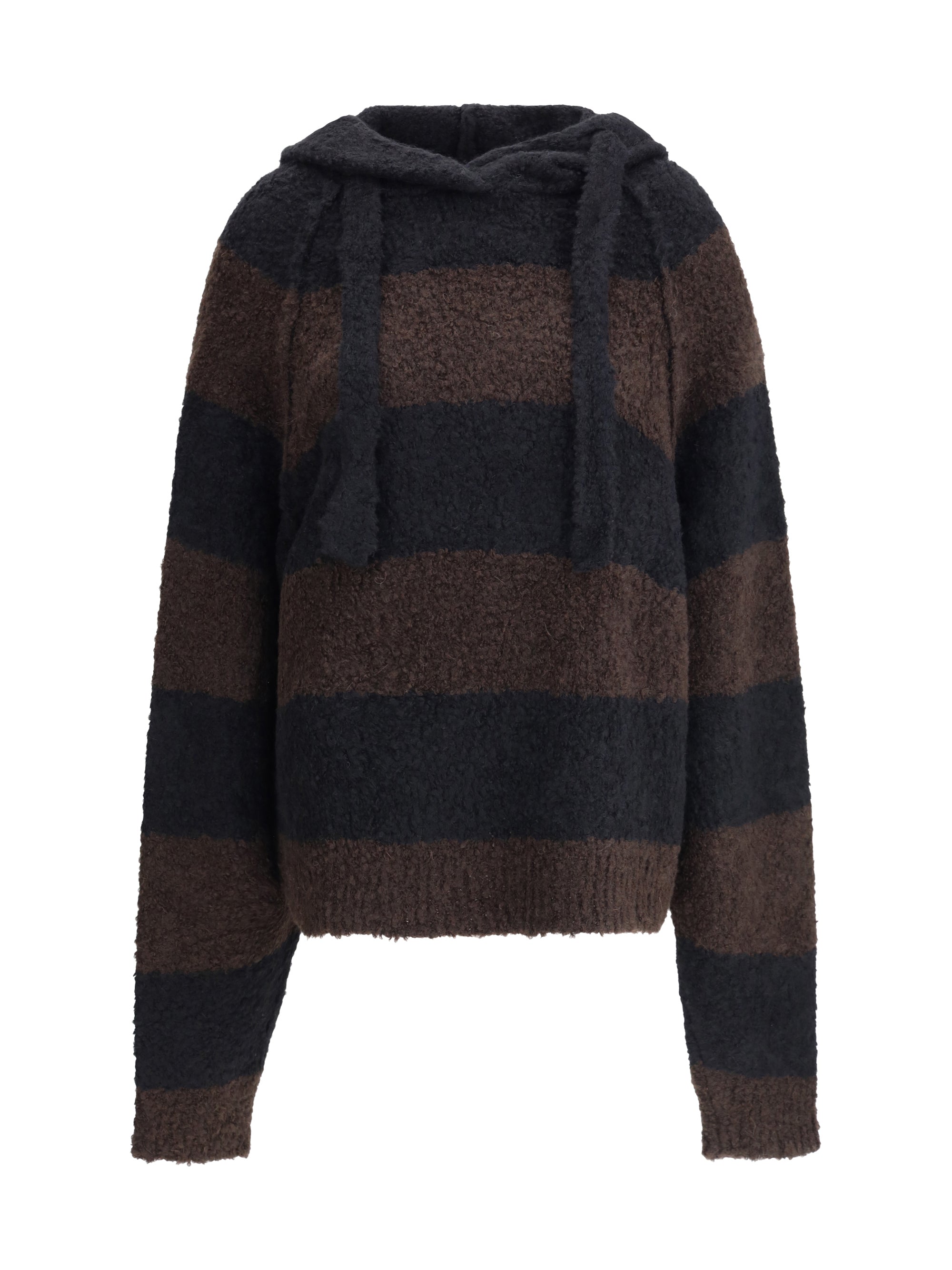 PETAR PETROV S striped hooded sweater
