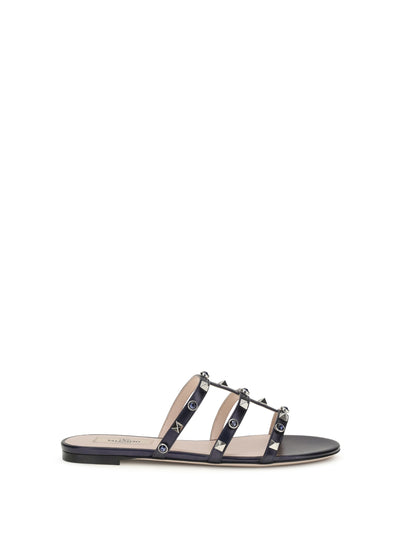 rockstud slide sandal