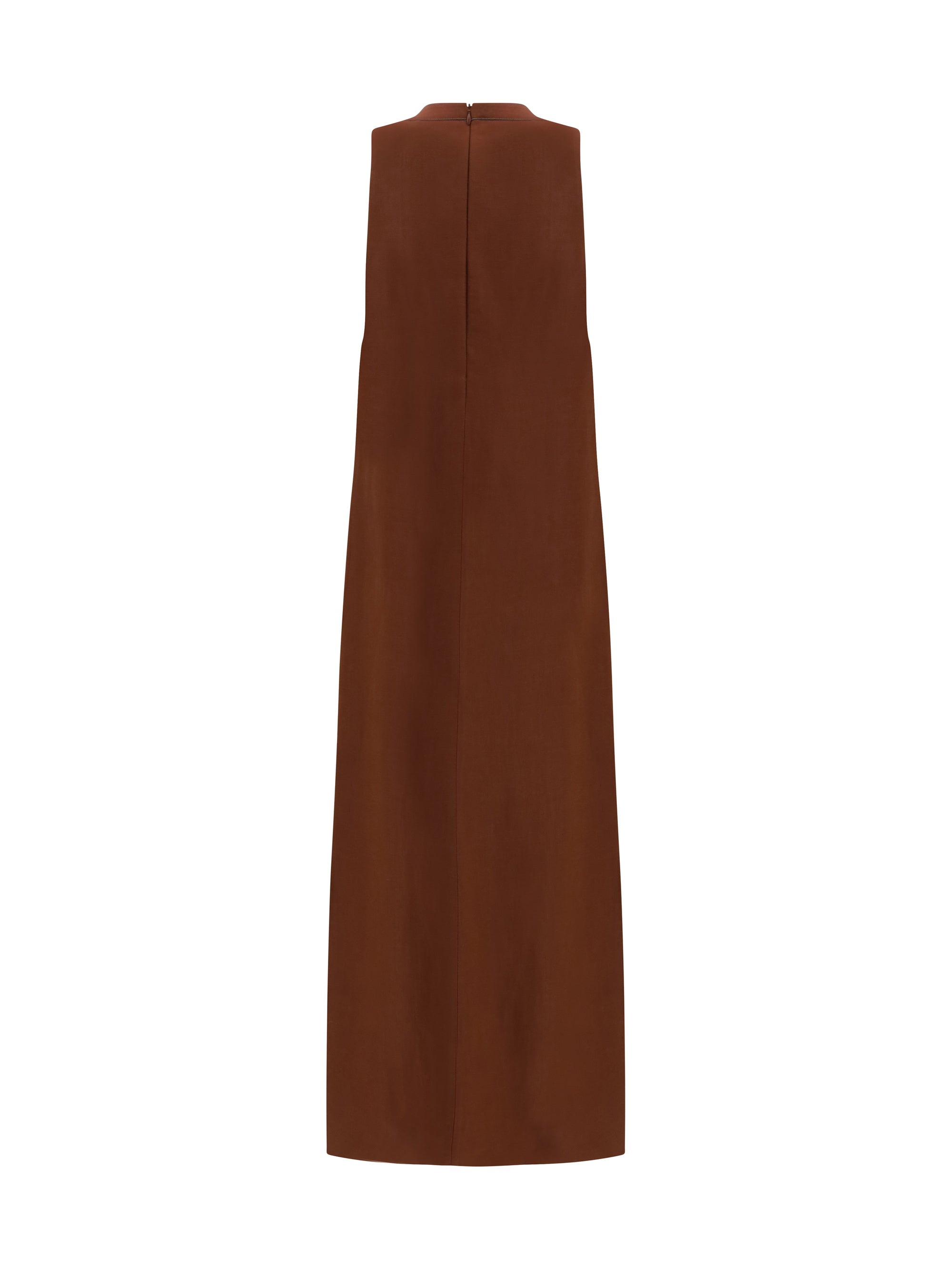 BRUNELLO CUCINELLI L v-neck long dress