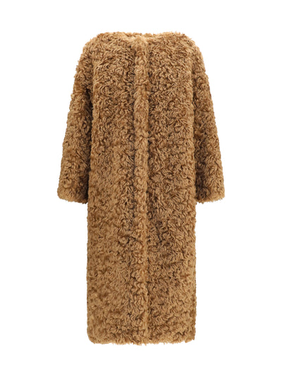 long plush coat