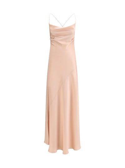 farro satin dress
