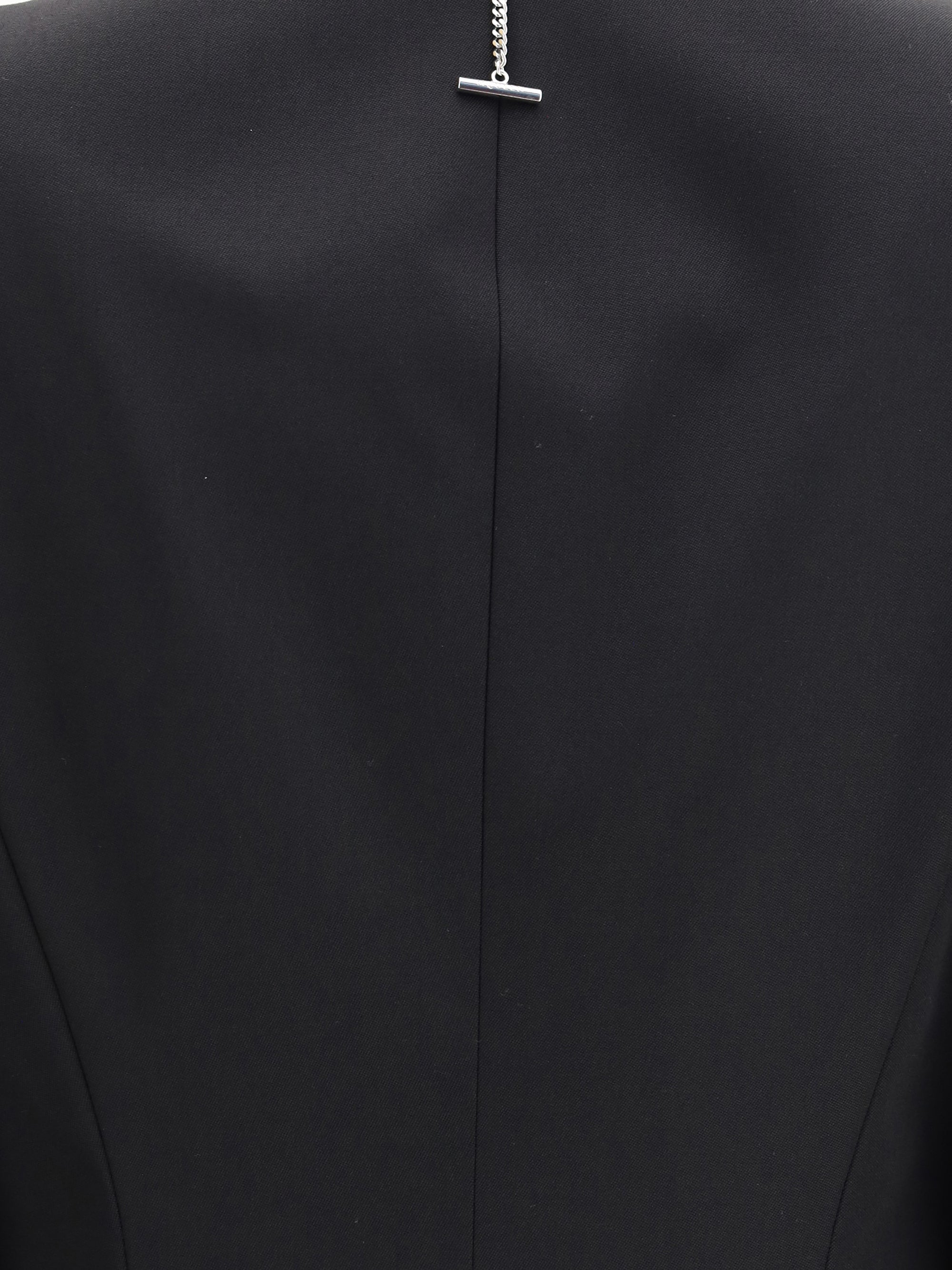 ALEXANDER MCQUEEN 42 black single-breasted jacket