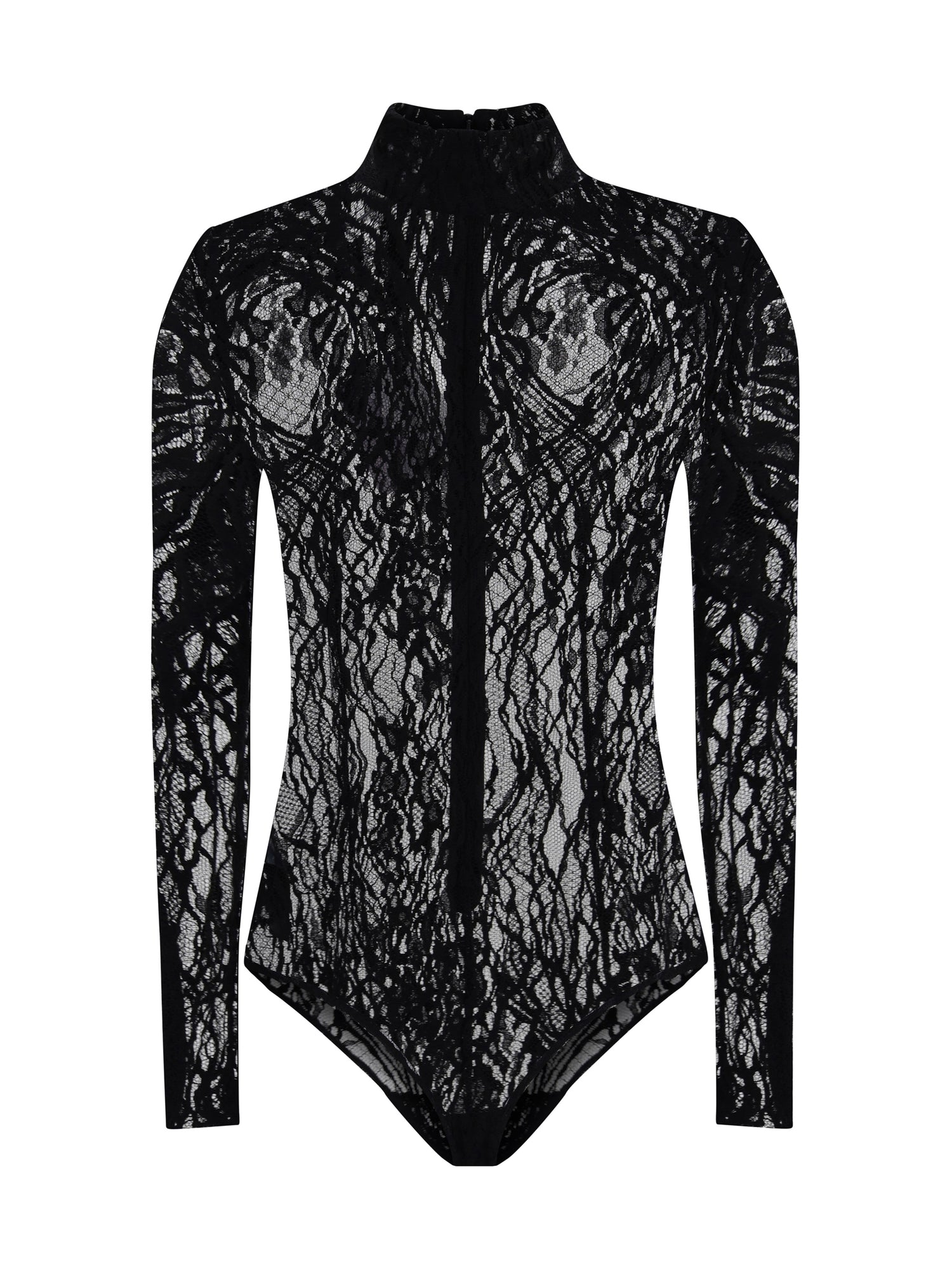 BALMAIN 36 lace bodysuit