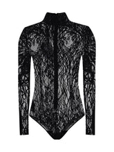 BALMAIN 36 lace bodysuit