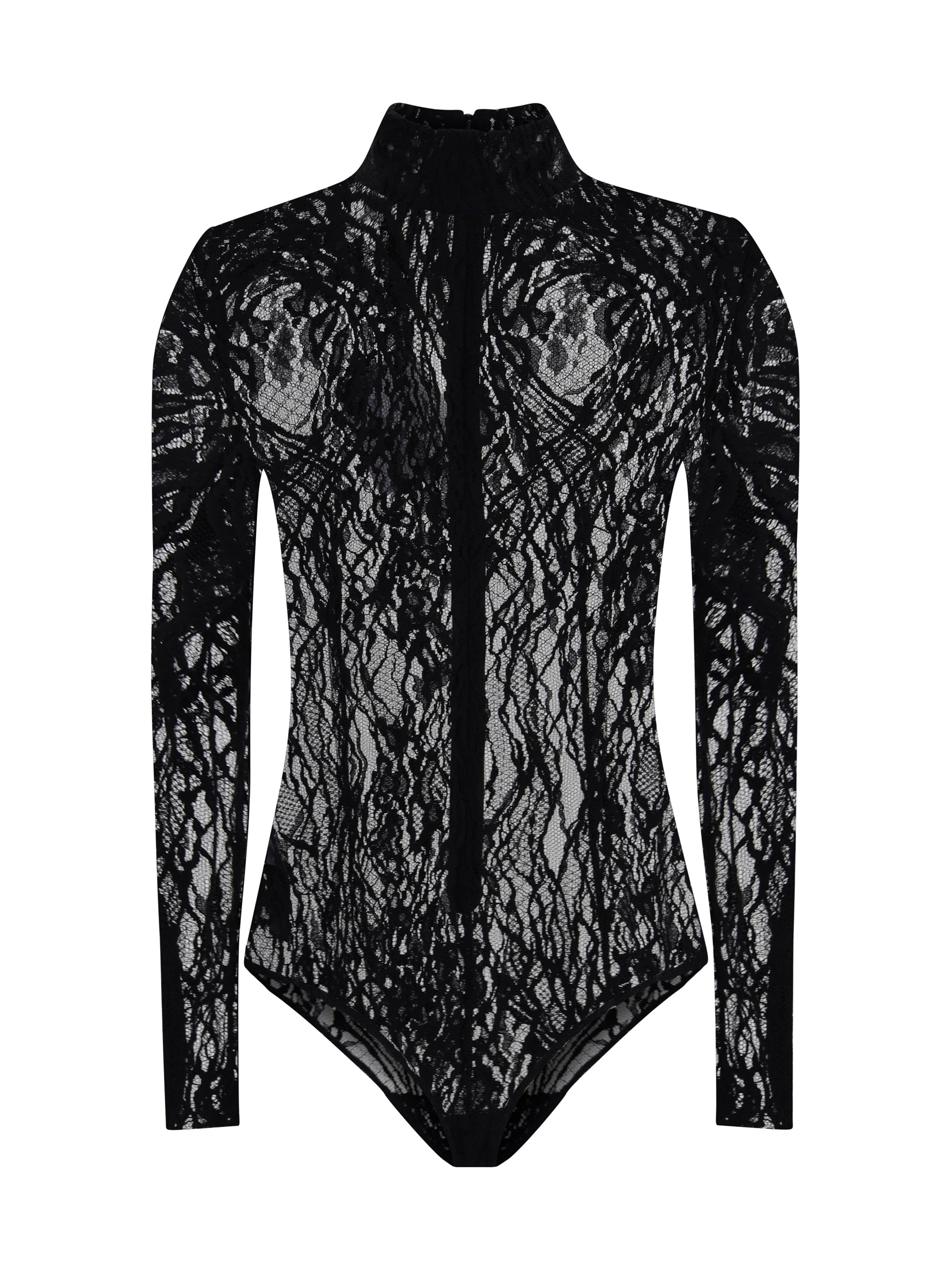 BALMAIN 36 lace bodysuit