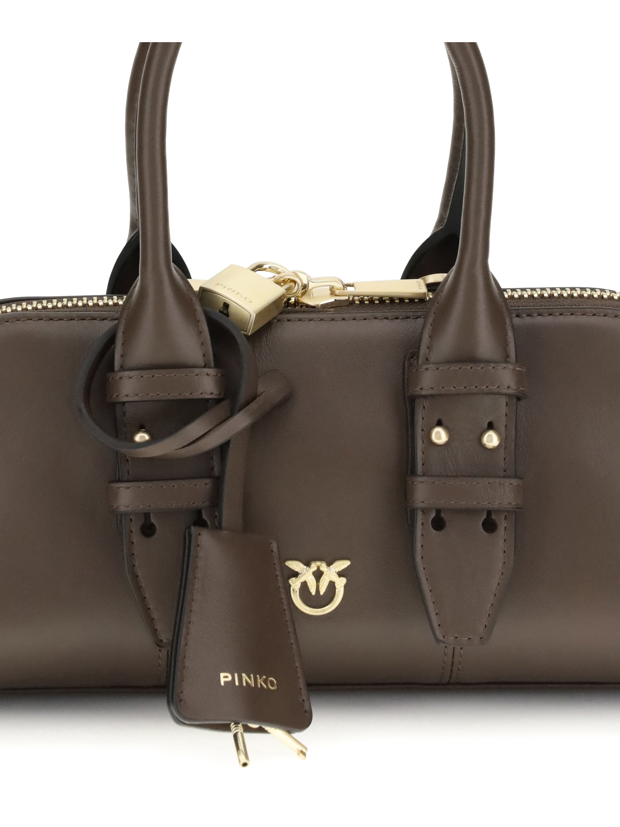PINKO OS escape baguette handbag