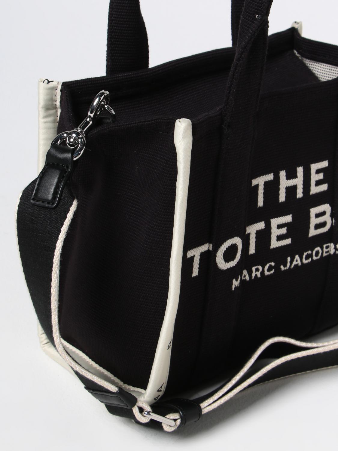 the tote bag in canvas with embroidered logo