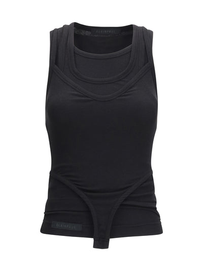 multi layered tank top