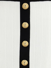 BALMAIN 34 knit mini skirt