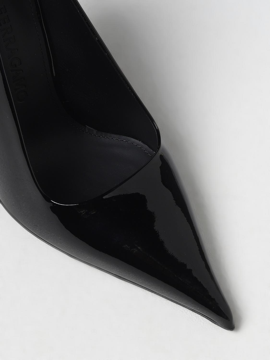 FERRAGAMO 7½ eva patent pumps