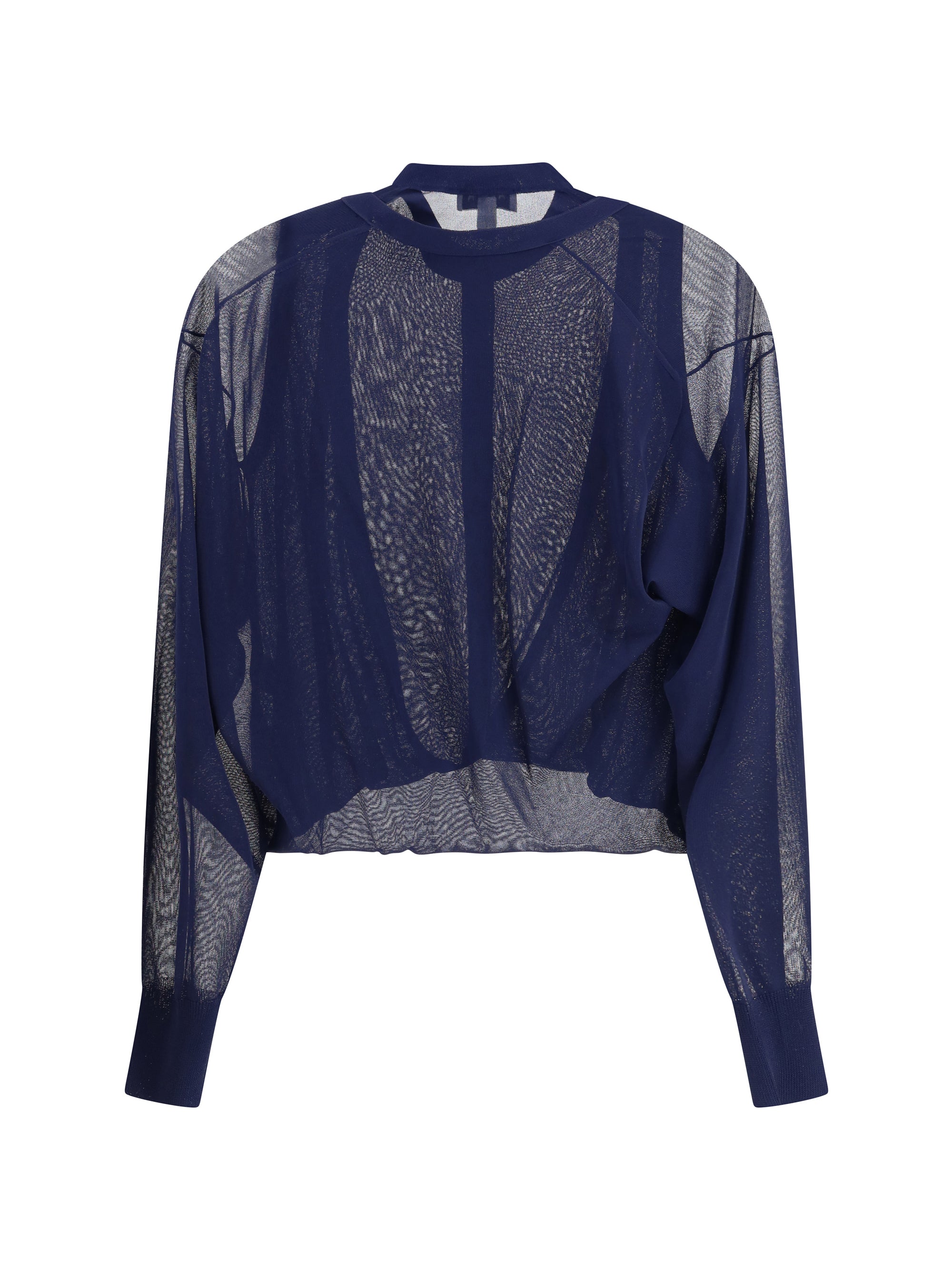 ALAIA 40 semi-transparent cardigan