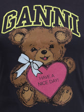 GANNI XS teddy t-shirt