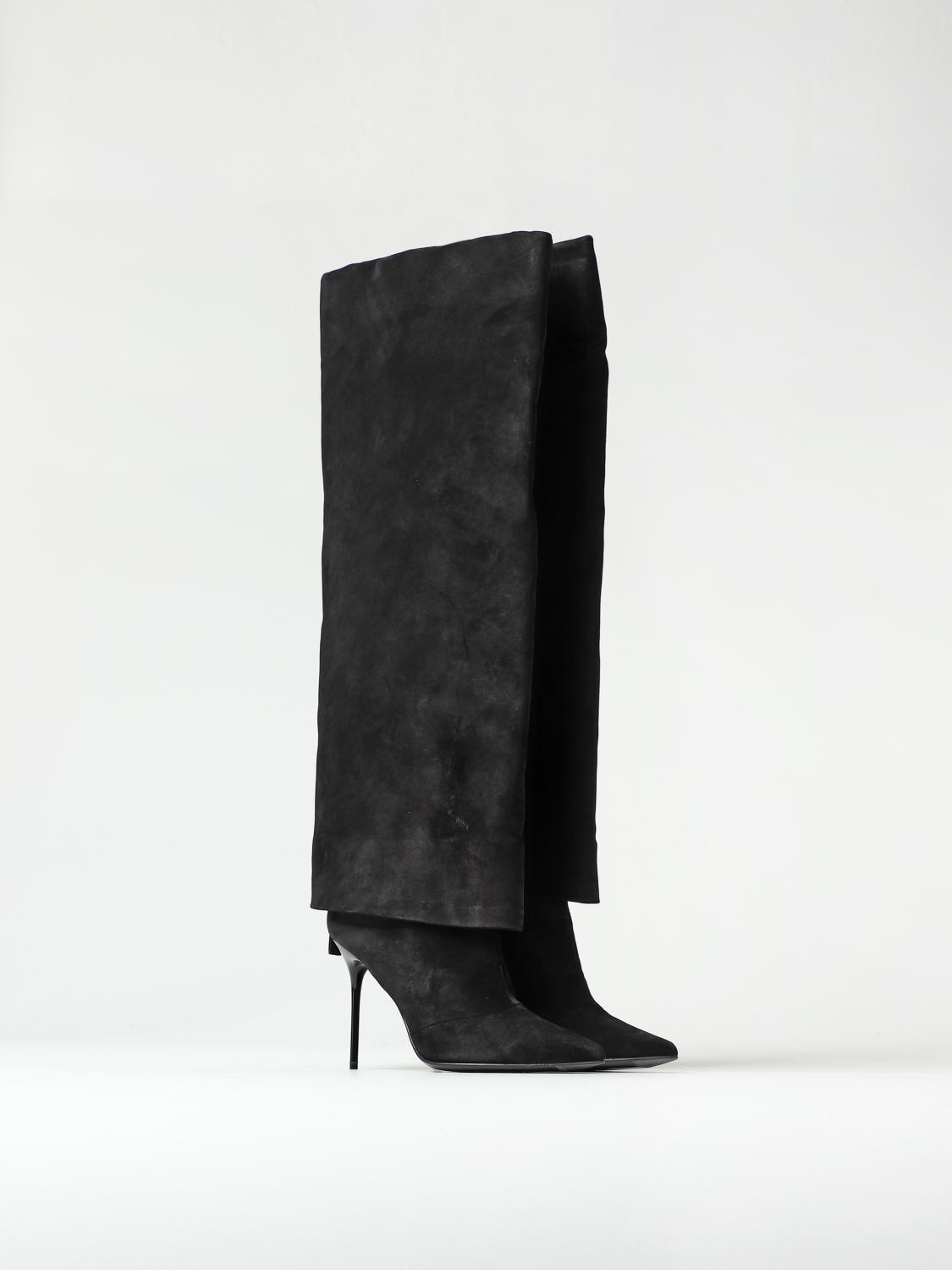 BALMAIN 36 ariel suede boots