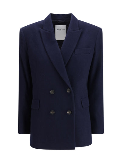 double-breasted blazer