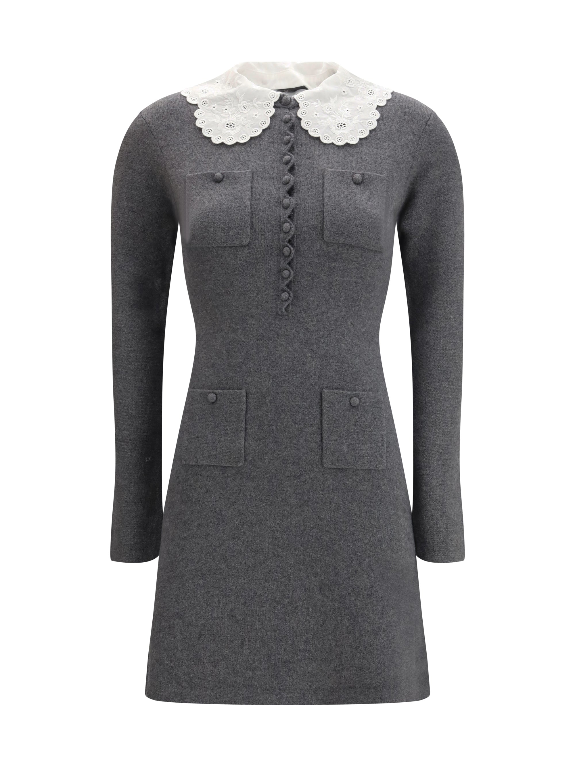 SELF-PORTRAIT S knit mini dress