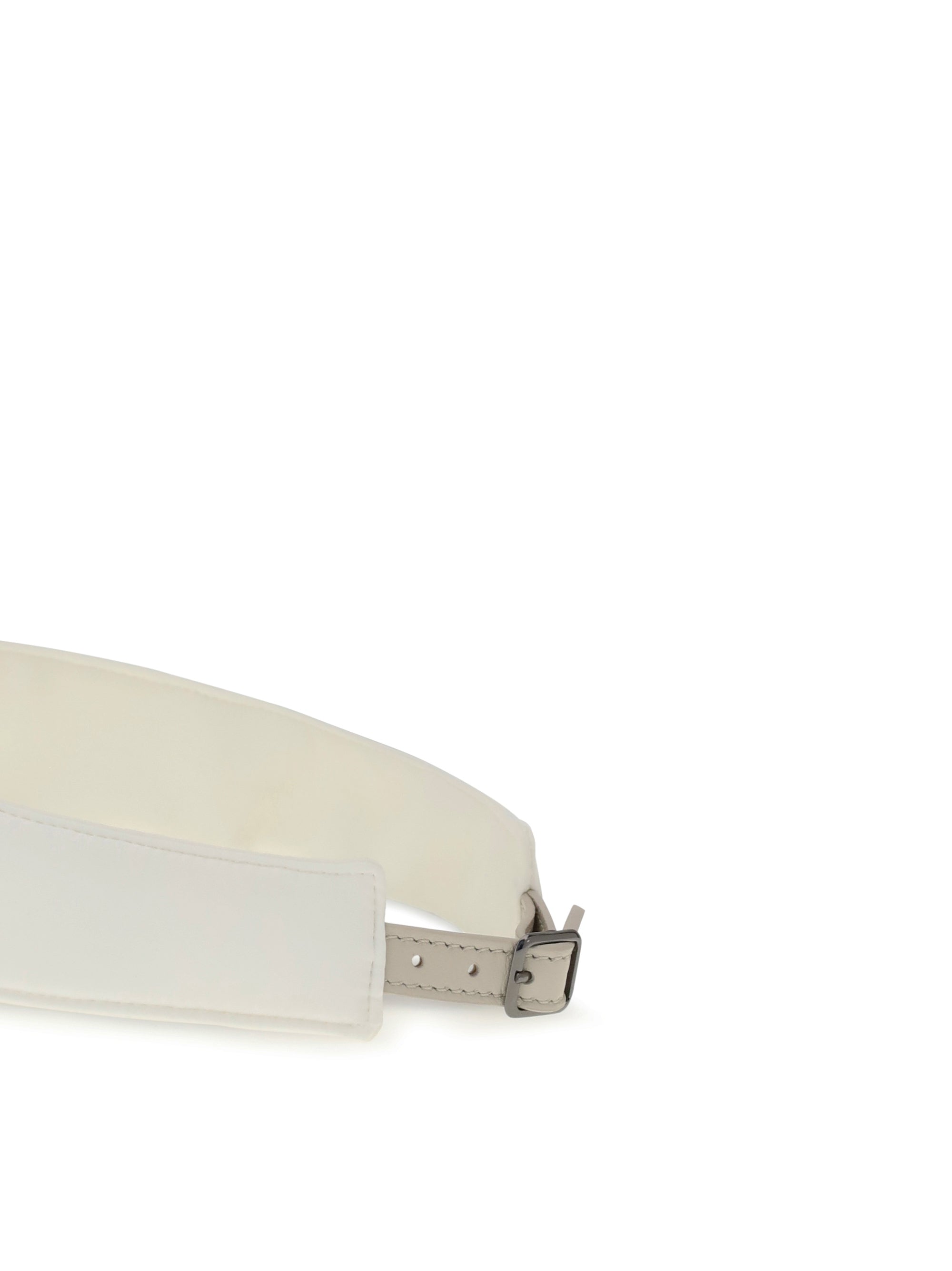 BRUNELLO CUCINELLI L nylon visor with shiny band