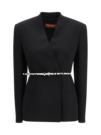 double-breasted cady jacket
