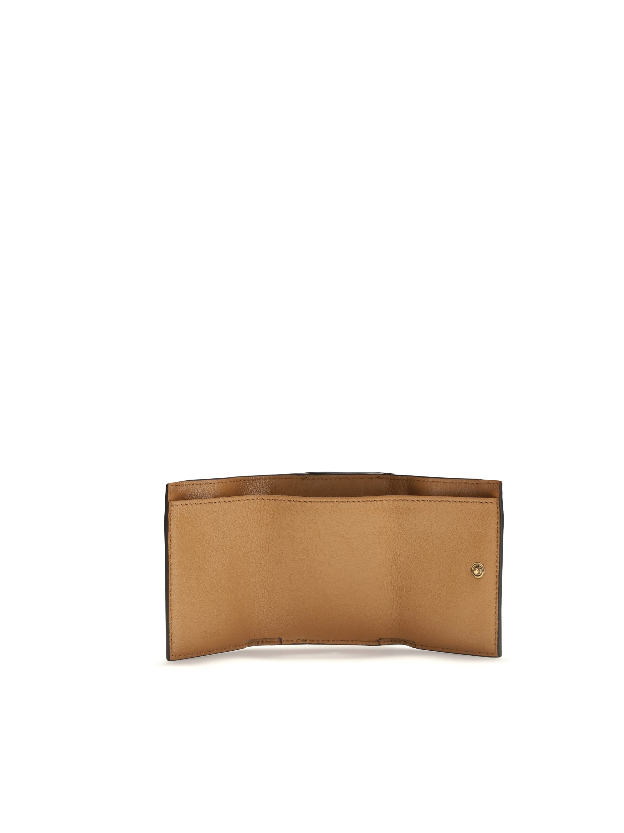 CHLOÉ OS mini trifold wallet