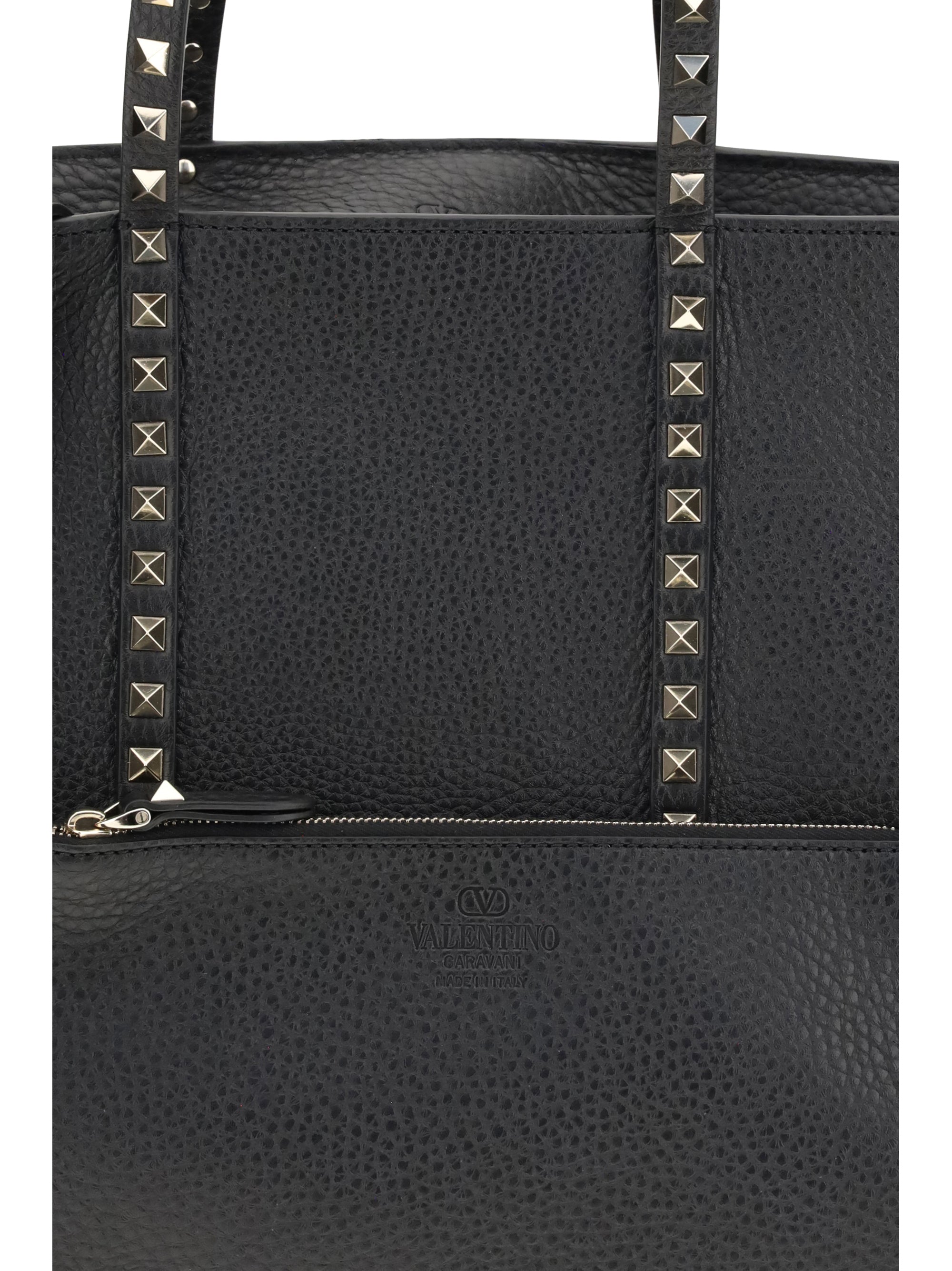 medium rockstud tote bag