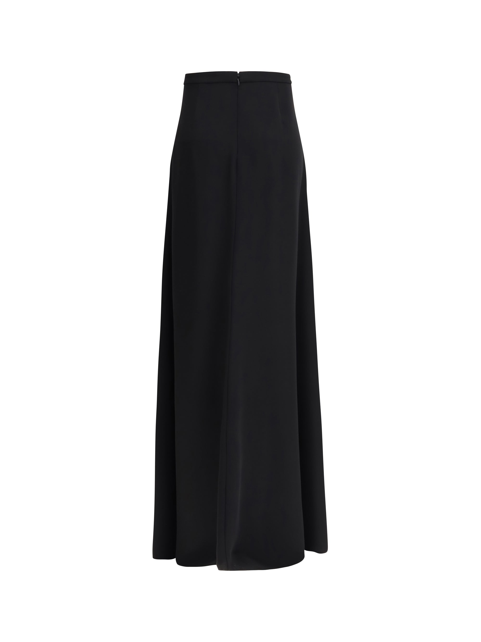 VALENTINO 46 long cady couture skirt