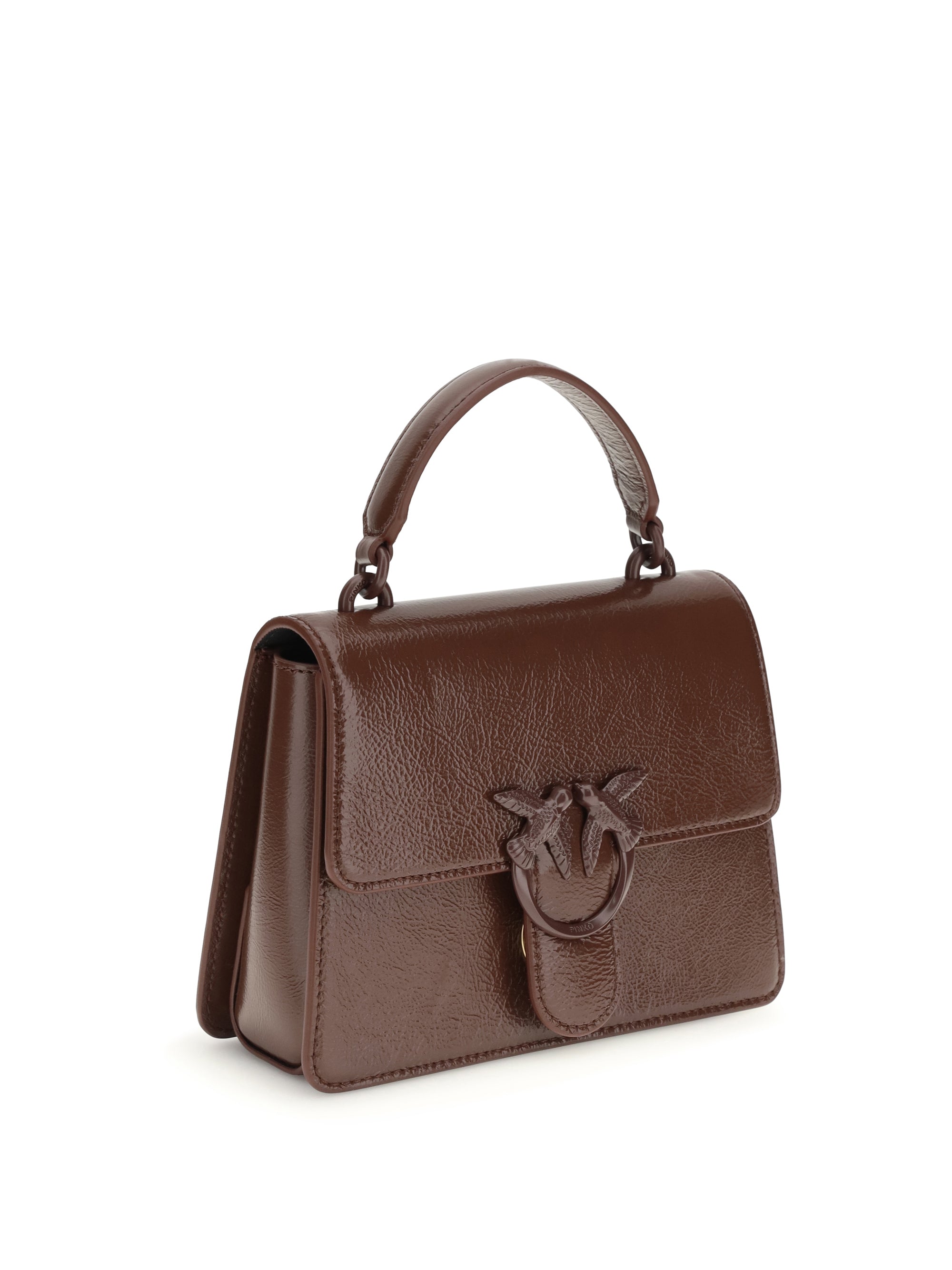 PINKO OS love one top handle mini bag