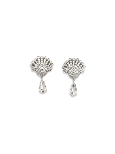 crystal drop earrings