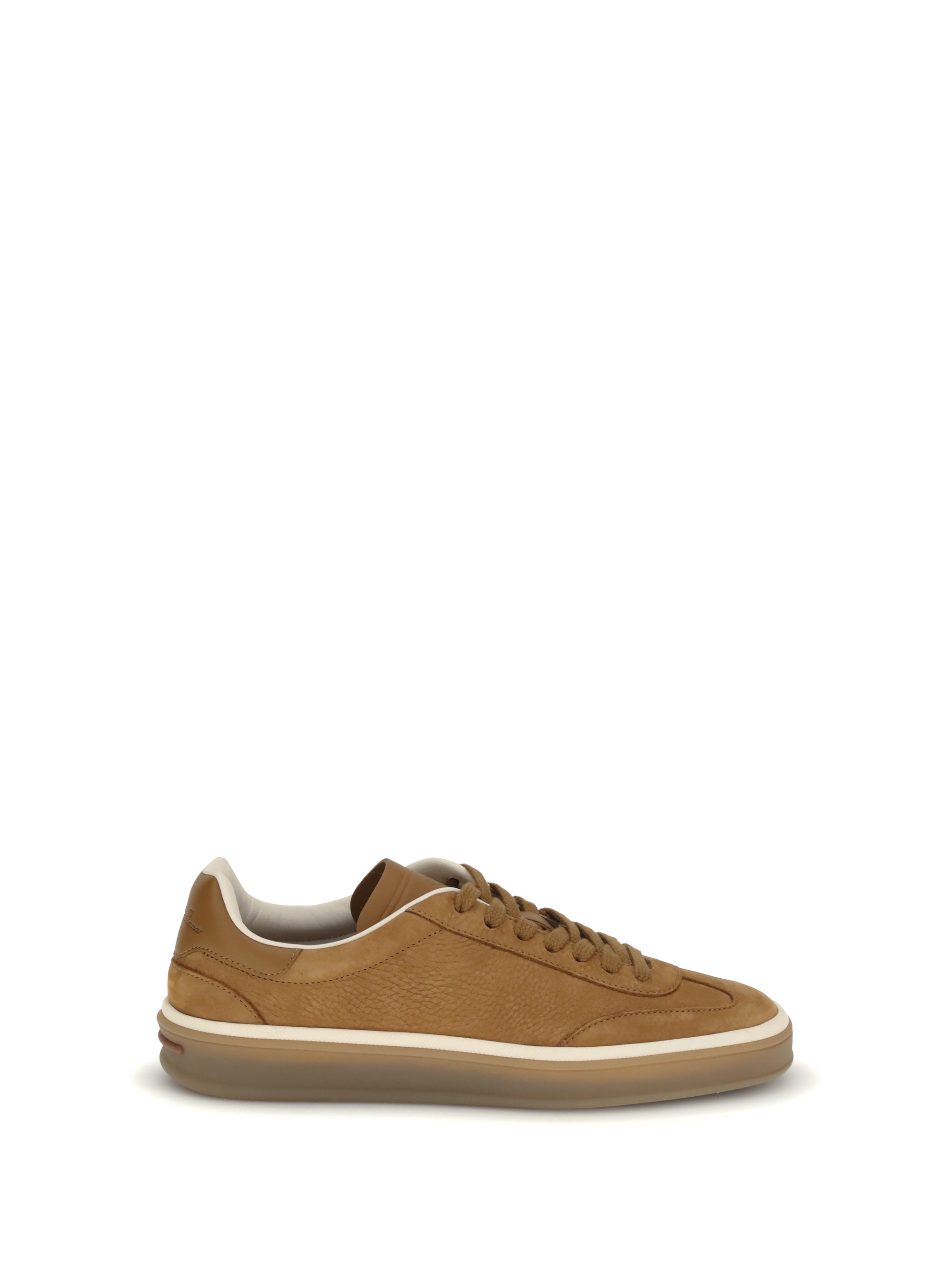 LORO PIANA 40 leather sneaker